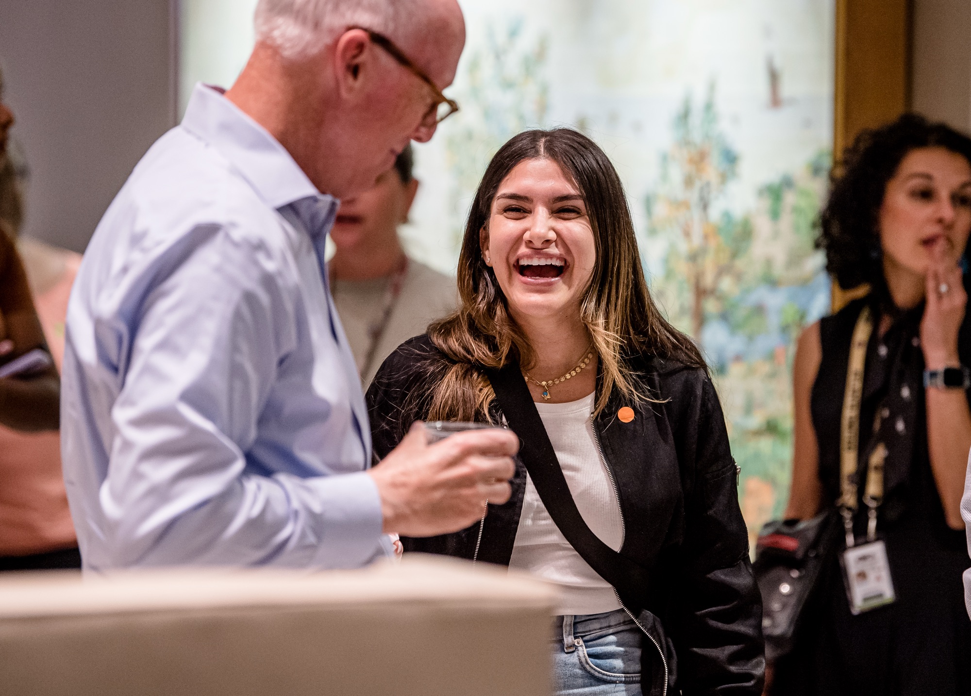 Associates at a BFOB event